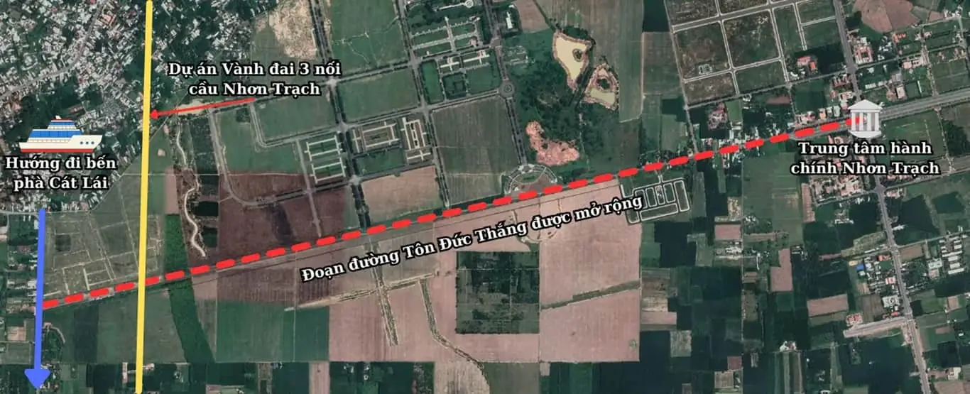 Đường 25B Nhơn Trạch
