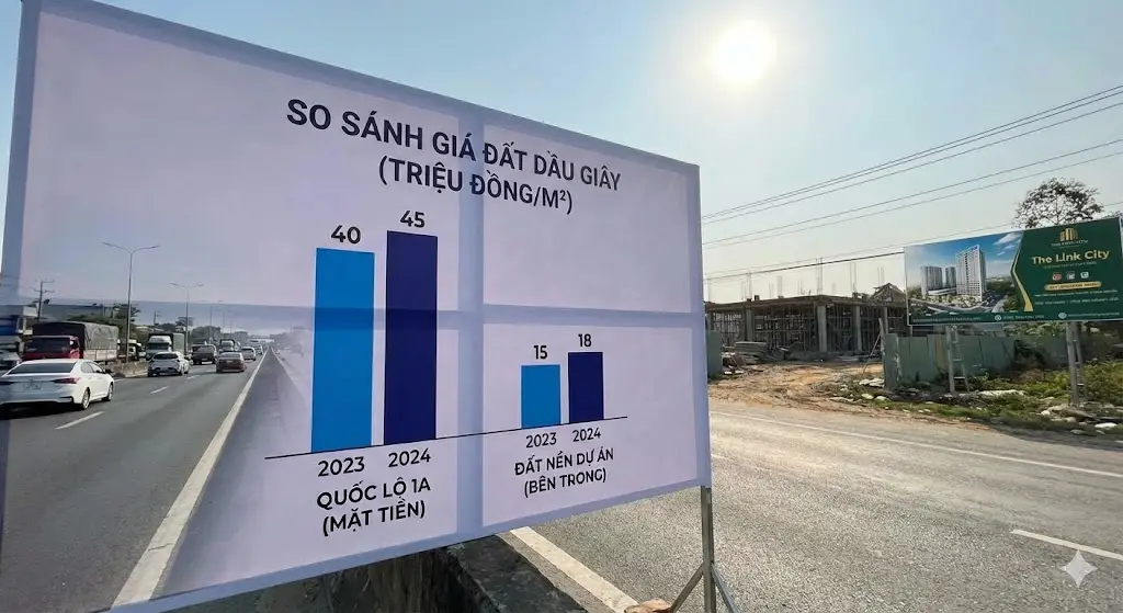 Giá đất Dầu Giây 2025
