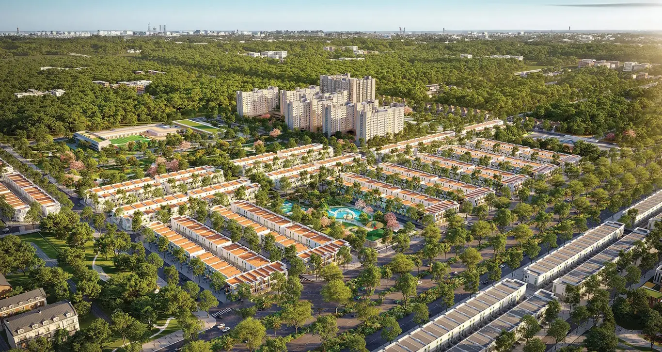 phối cảnh dự án the link city