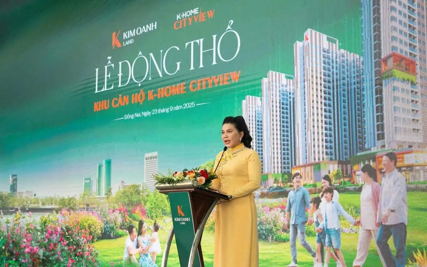 Chủ tịch Kim Oanh Group phát biểu tại sự kiện